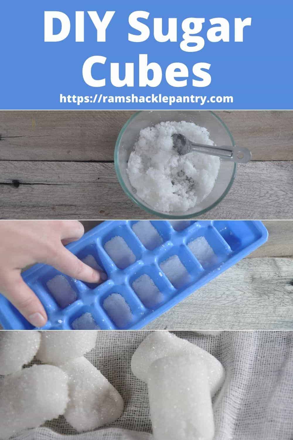 DIY Sugar Cubes - Ramshackle Pantry