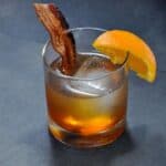 Bacon Bourbon Maple Old Fashioned cocktail