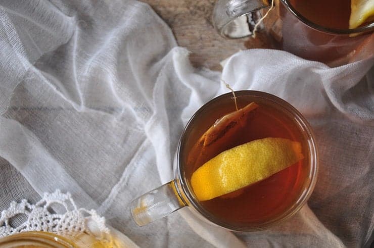 How to make a hot toddy - finished picture