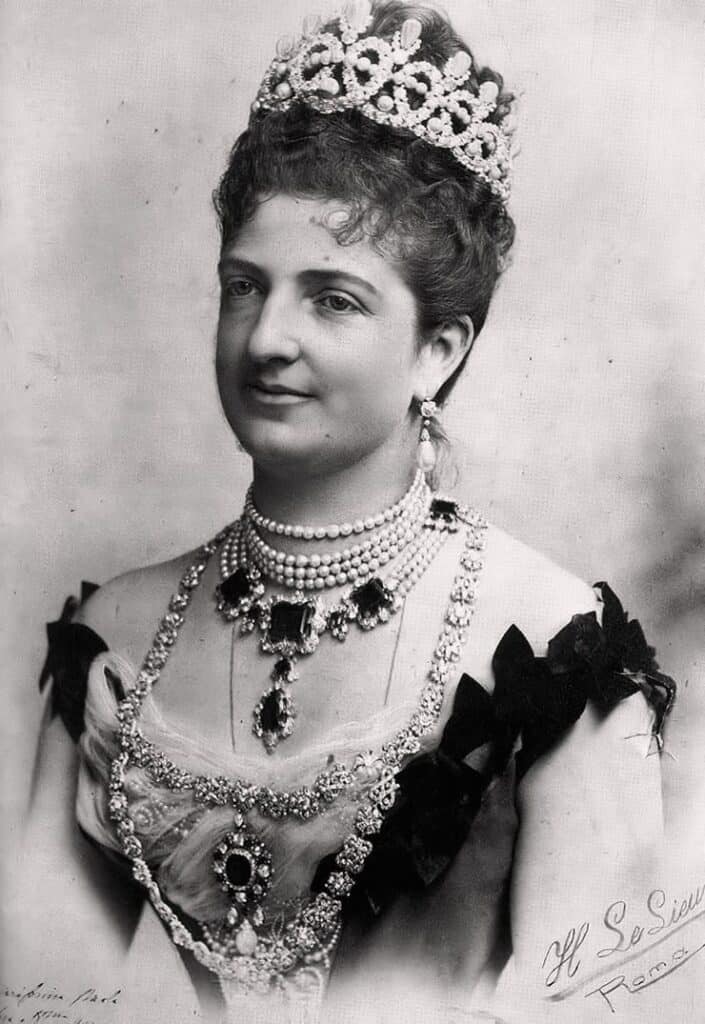 Queen Margherita portrait