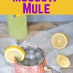 Limoncello and Lavender Moscow Mule