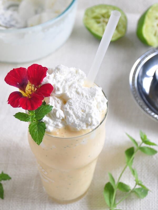 The Mojitarita Milkshake - a mint margarita dessert