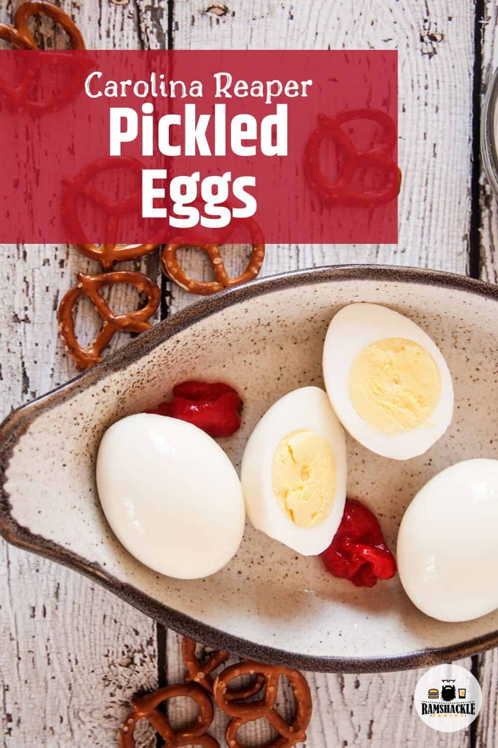 carolina bbq pickled eggs