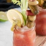 A loaded up bloody mary