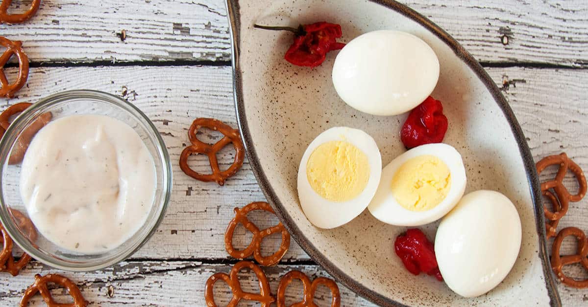 Carolina Reaper Spicy Pickled Eggs Recipe - Ramshackle Pantry