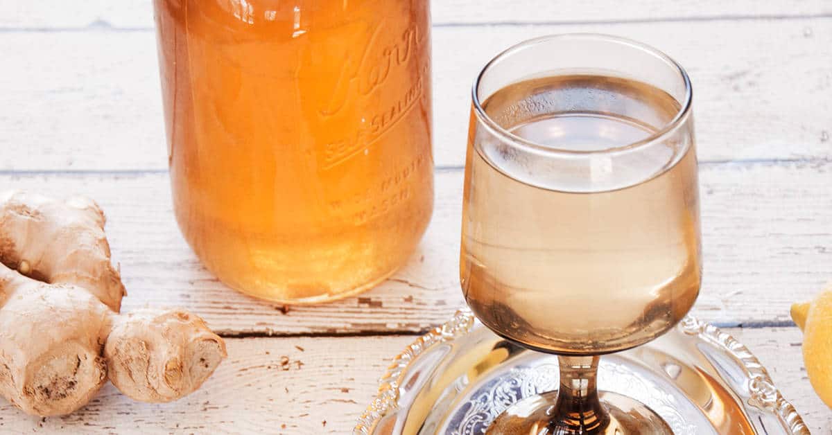 Homemade Honey Ginger Tea Ramshackle Pantry