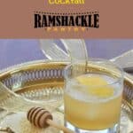 "Gold Rush Cocktail" with an image of a cocktail