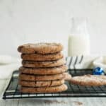 Stack of the Soft Ginger Cookie recipe.