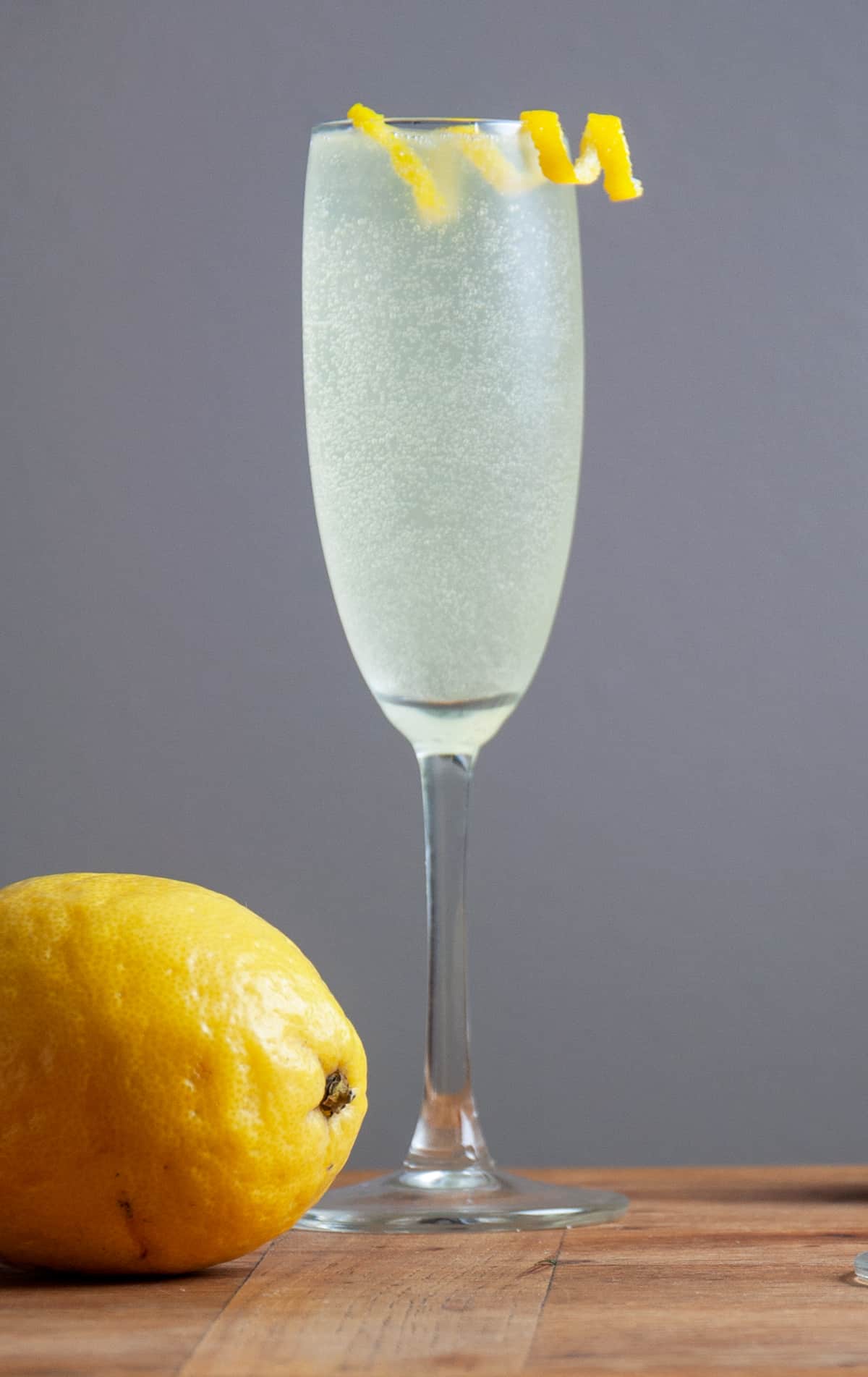 French 76 and 75 Recipes - Ramshackle Pantry