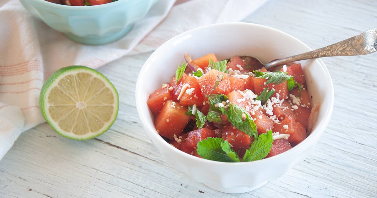 Watermelon Feta Salad