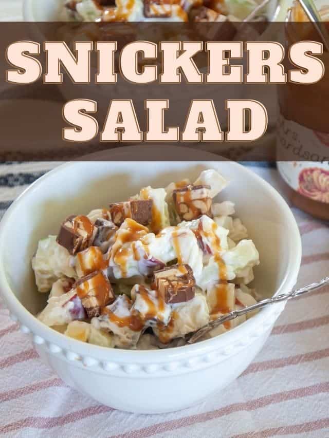 Easy Snickers Salad Recipe