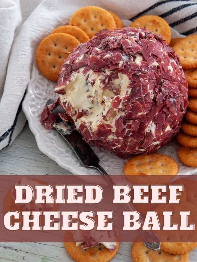 Dried Beef Cheese Ball Ramshackle Pantry