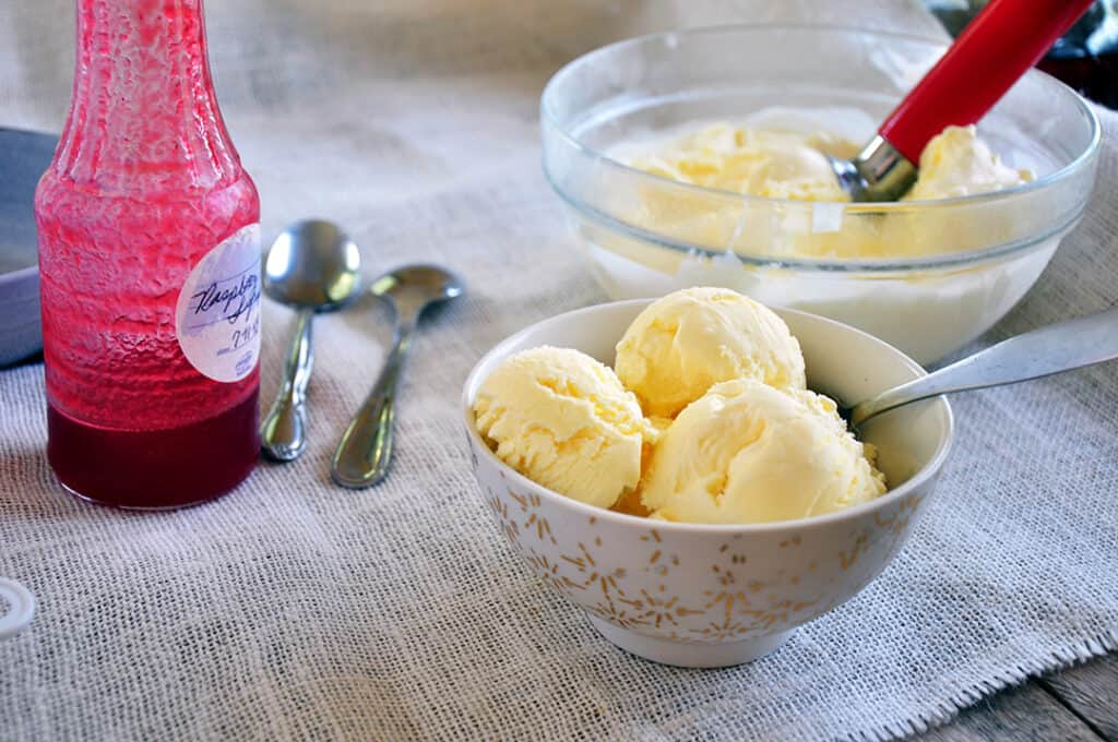 Homemade Vanilla Ice Cream - Ramshackle Pantry